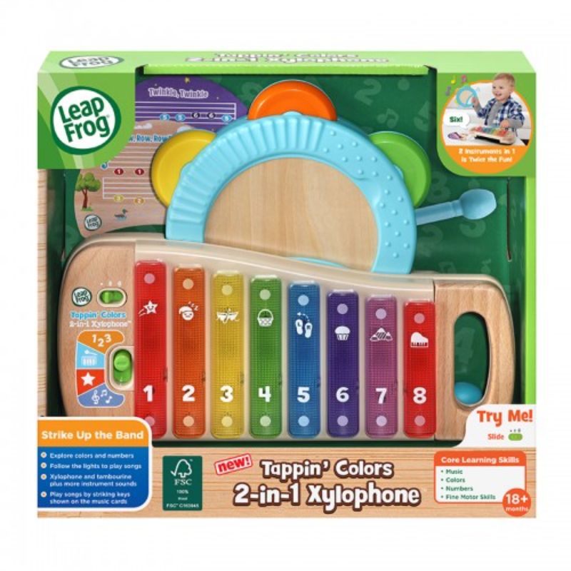 LeapFrog Tappin	' Colors 2-in-1 Xylophone